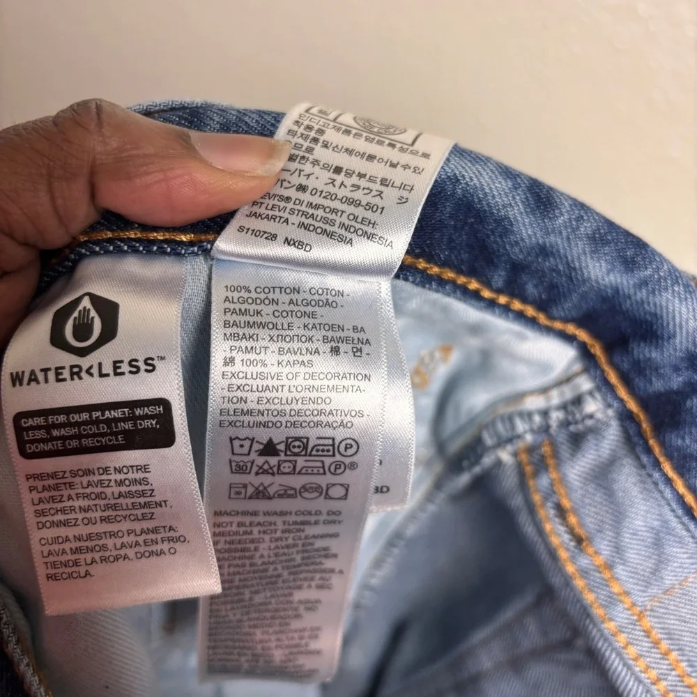 Levi's 550 '92 Jeans Mens 40x30 Relaxed Taper Medium Wash 100% Cotton 90s Y2K